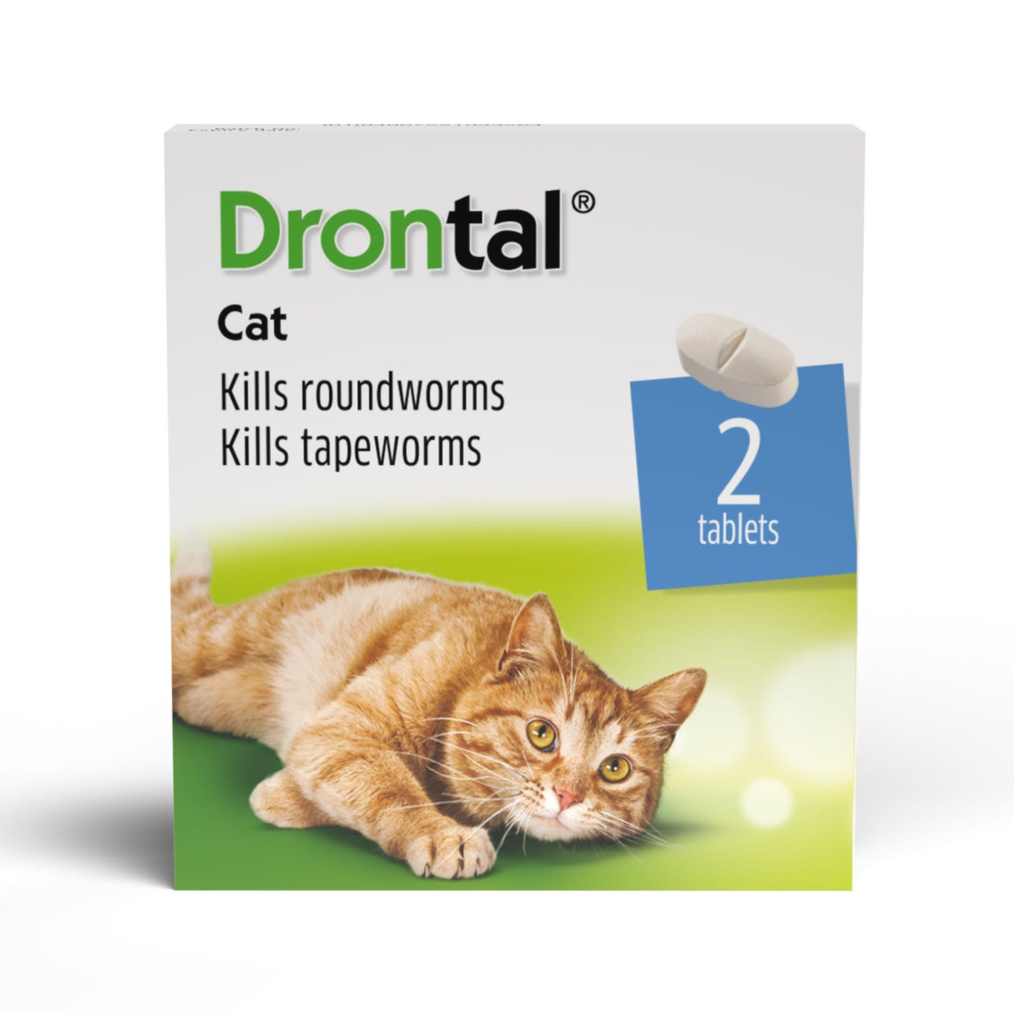 Drontal Wormer Tablets for Small and Medium Cats (2 to 4kg)