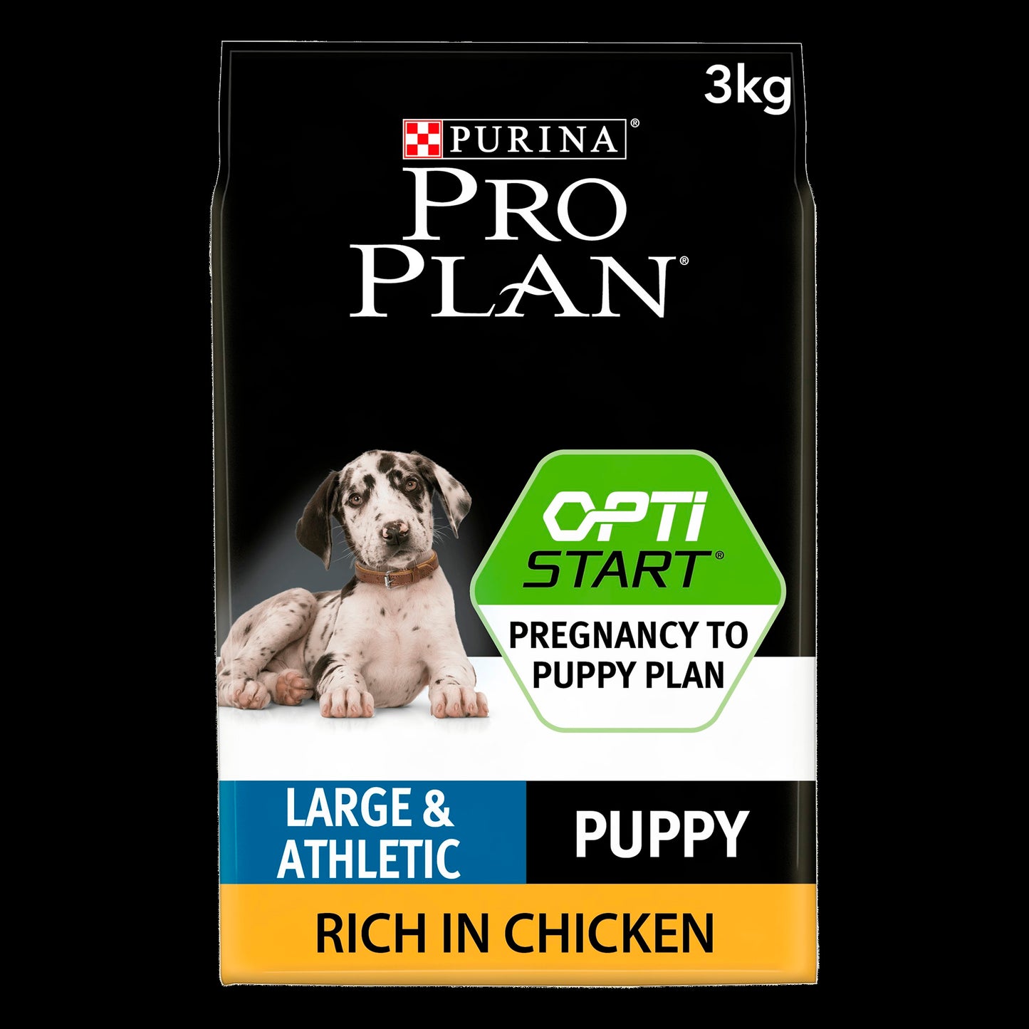Purina Pro Plan Croquette Athletic Large Puppy Dry Dog Food - Chicken & Rice