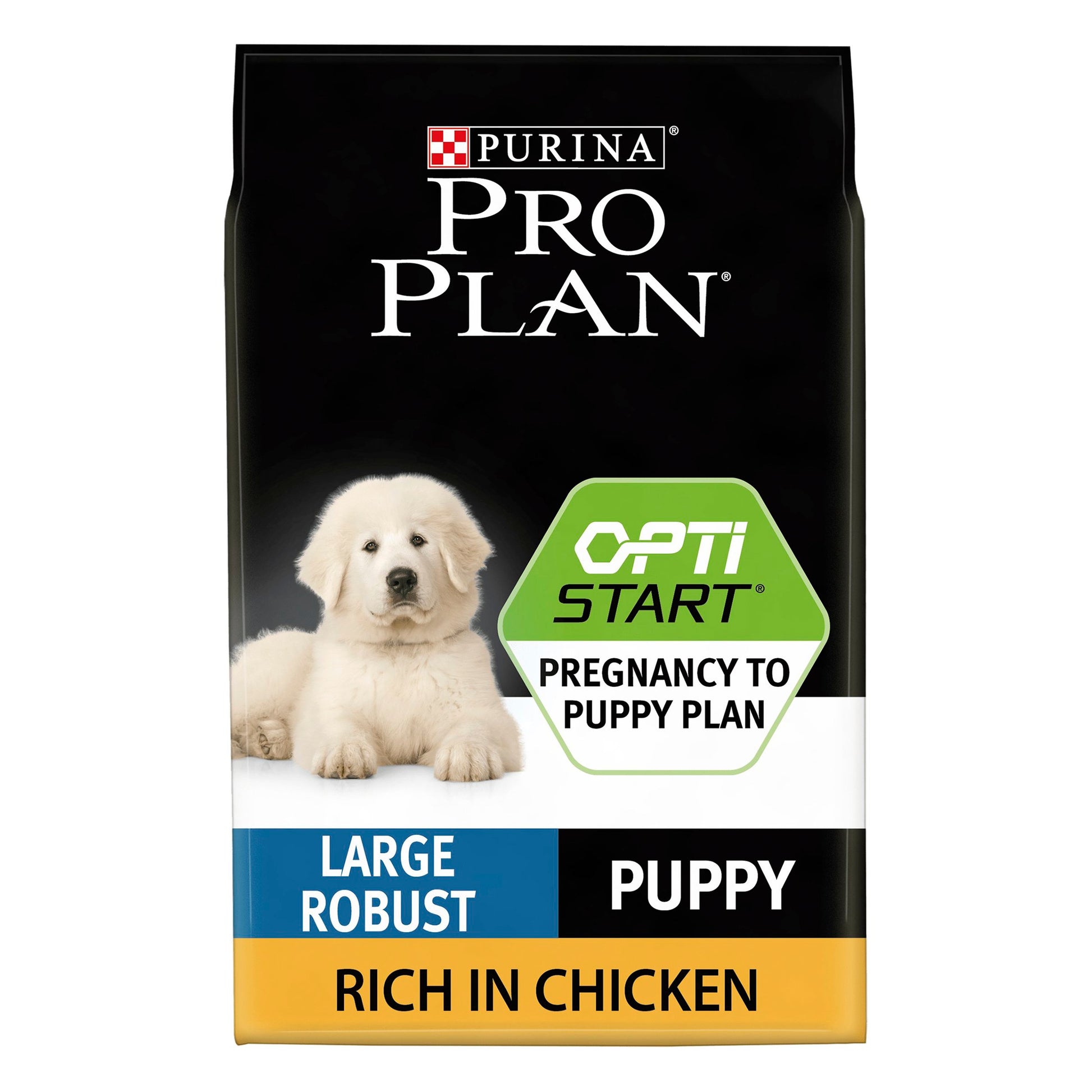 Pro Plan Pro Plan Purina Croquette Robust Chicken Puppy Dry Dog Food pet food packaging