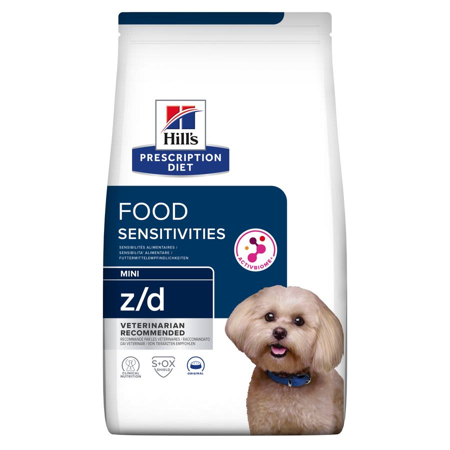 Hill's Hill'S Prescription Sensitivities Adult Dry Dog Food pet food packaging