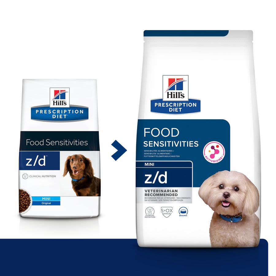 Hill's Prescription Diet Food Sensitivities z/d Mini Dry Dog Food