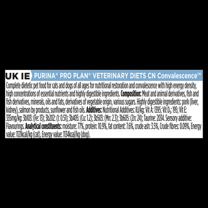 Purina Pro Plan Veterinary Diets CN Convalescence Wet Food Cats and Dogs