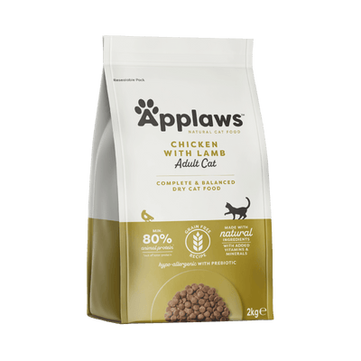 Applaws Applaws Chicken Lamb Adult Dry Cat Food pet food packaging