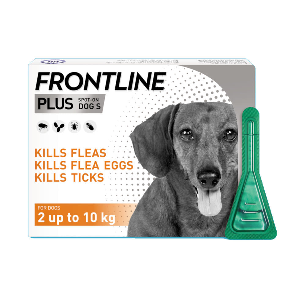 Frontline Plus Small Dog (2-10kg) Pipettes