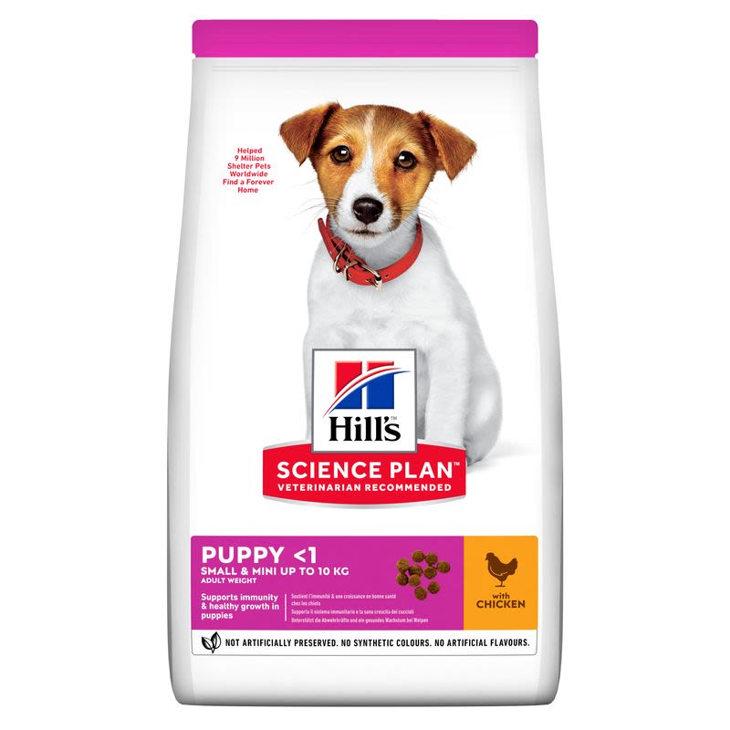 Hill's Hill'S Science Plan Miniature Chicken Puppy Dry Dog Food pet food packaging