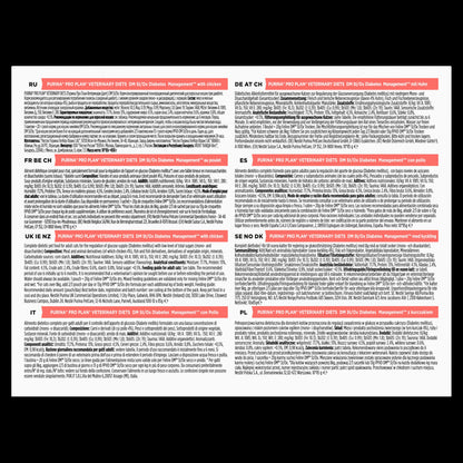 Pro Plan Veterinary Diets DM Diabetes Management Adult Wet Cat Food - Chicken