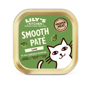Lily's Kitchen Lily'S Kitchen Pate Lamb Adult Wet Cat Food pet food packaging