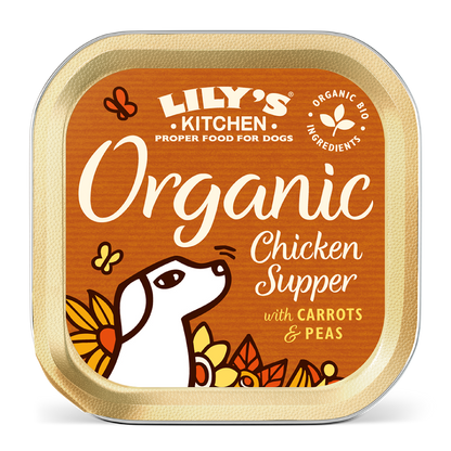 Lily's Kitchen Organic Supper Wet Dog Food - Chicken