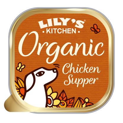 Lily's Kitchen Organic Supper Wet Dog Food - Chicken