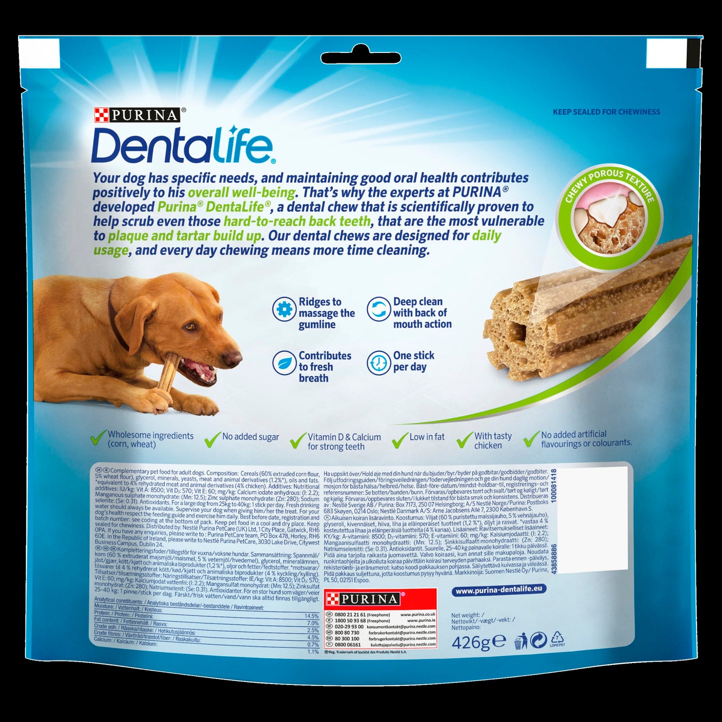 Purina Dentalife Daily Larger Dog Chews Treat