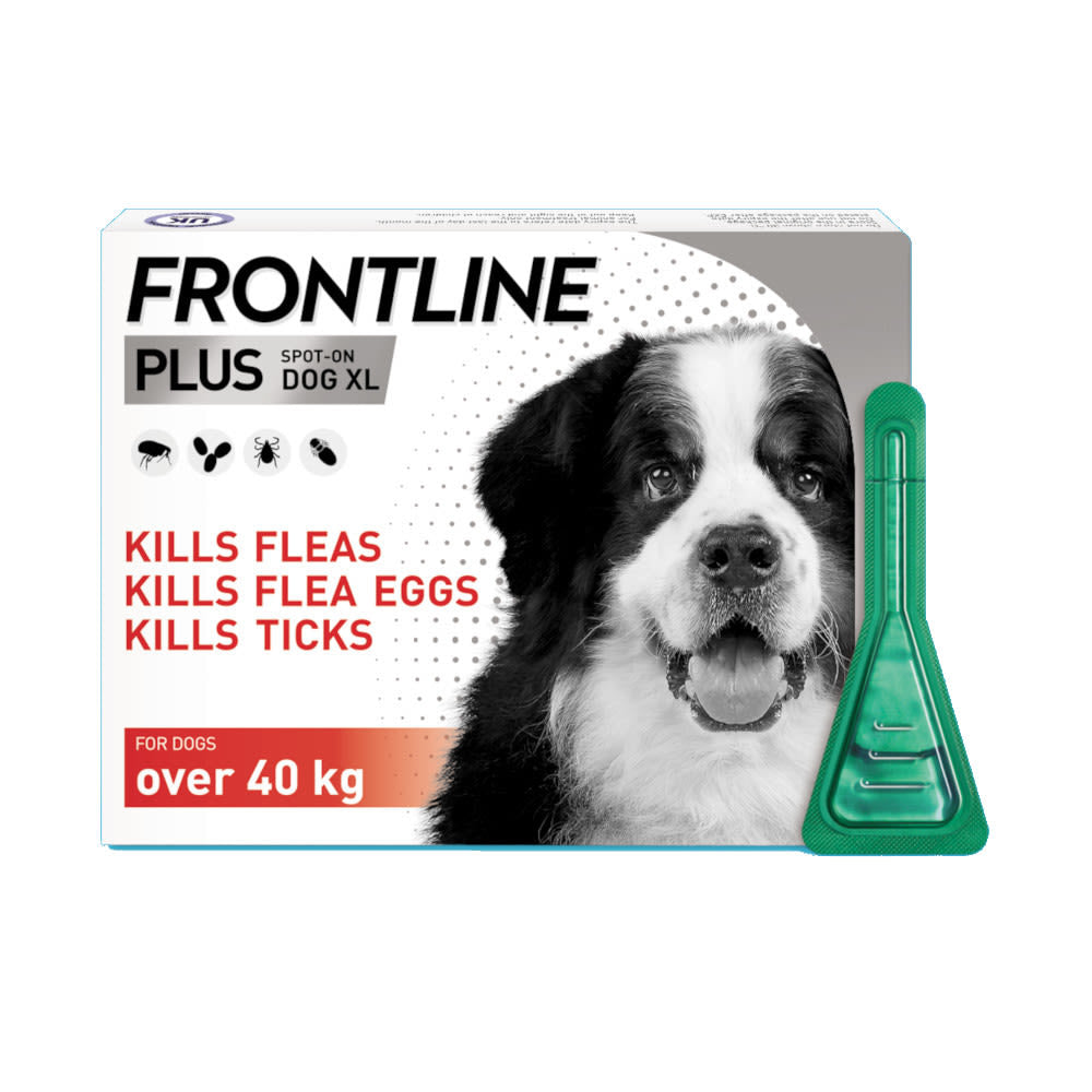 Frontline Plus Giant Dog (40-60kg) Pipettes