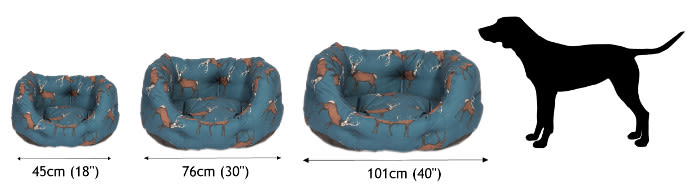 Danish Design Woodland Stag Deluxe Slumber Bed 45cm