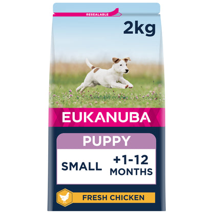 Eukanuba Growing Puppy Small Breed Dry Dog Food - Chicken