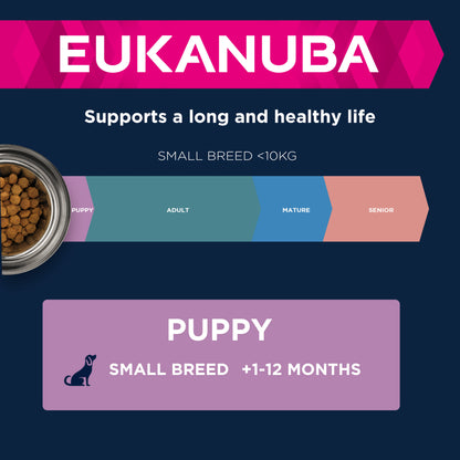 Eukanuba Growing Puppy Small Breed Dry Dog Food - Chicken