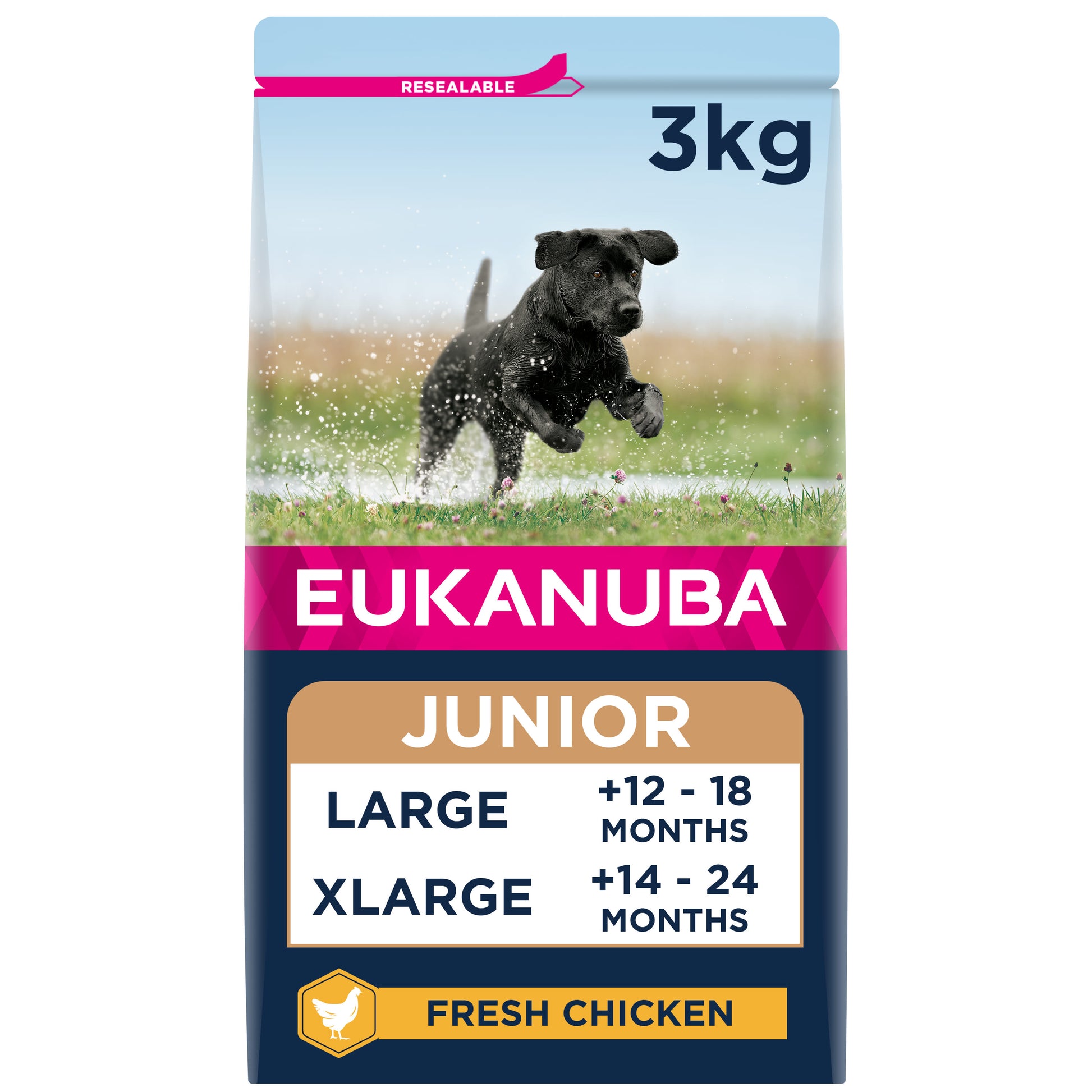 Eukanuba Eukanuba Developing Chicken Turkey Puppy Dry Dog Food pet food packaging