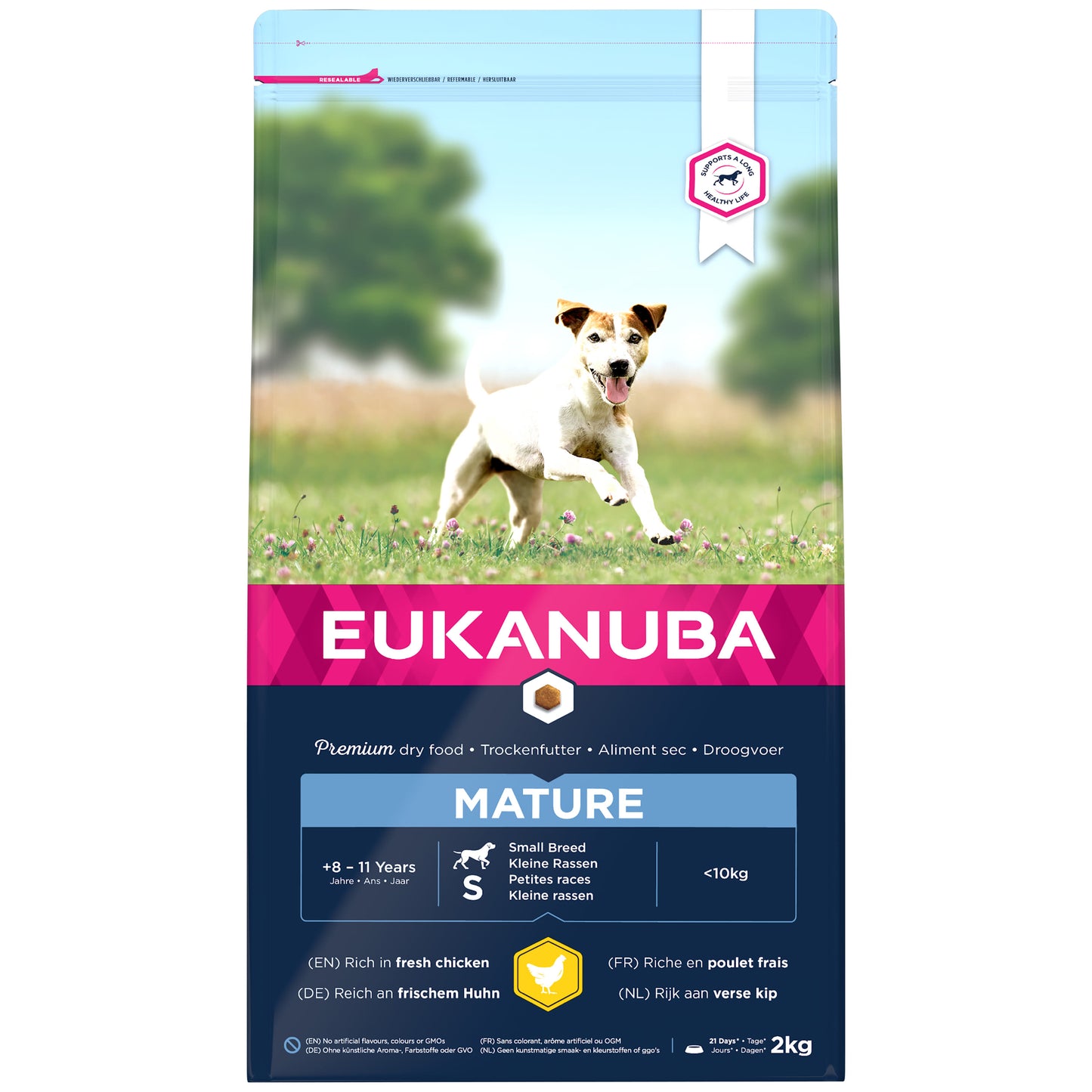 Eukanuba Thriving Mature Small Breed Dry Dog Food - Chicken