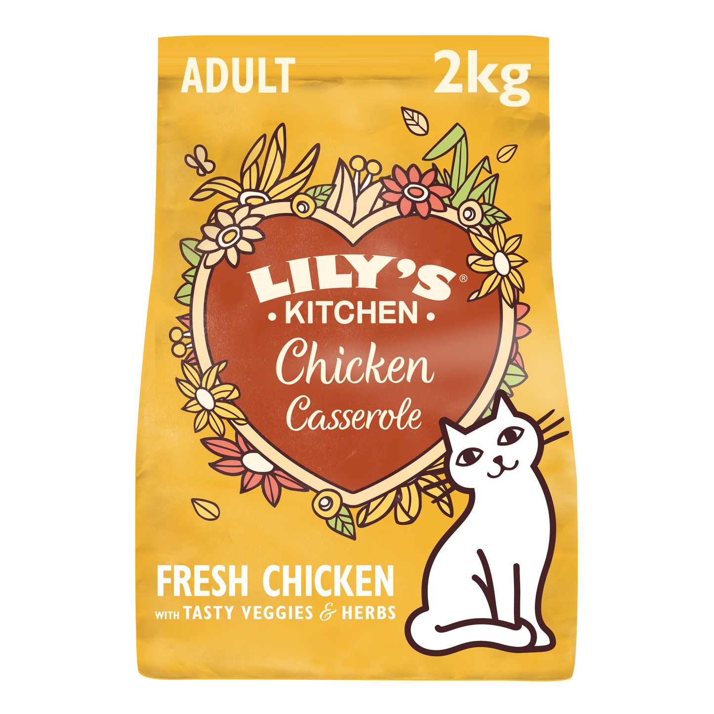 Lily's Kitchen Grain-free Adult Dry Cat Food - Chicken Casserole