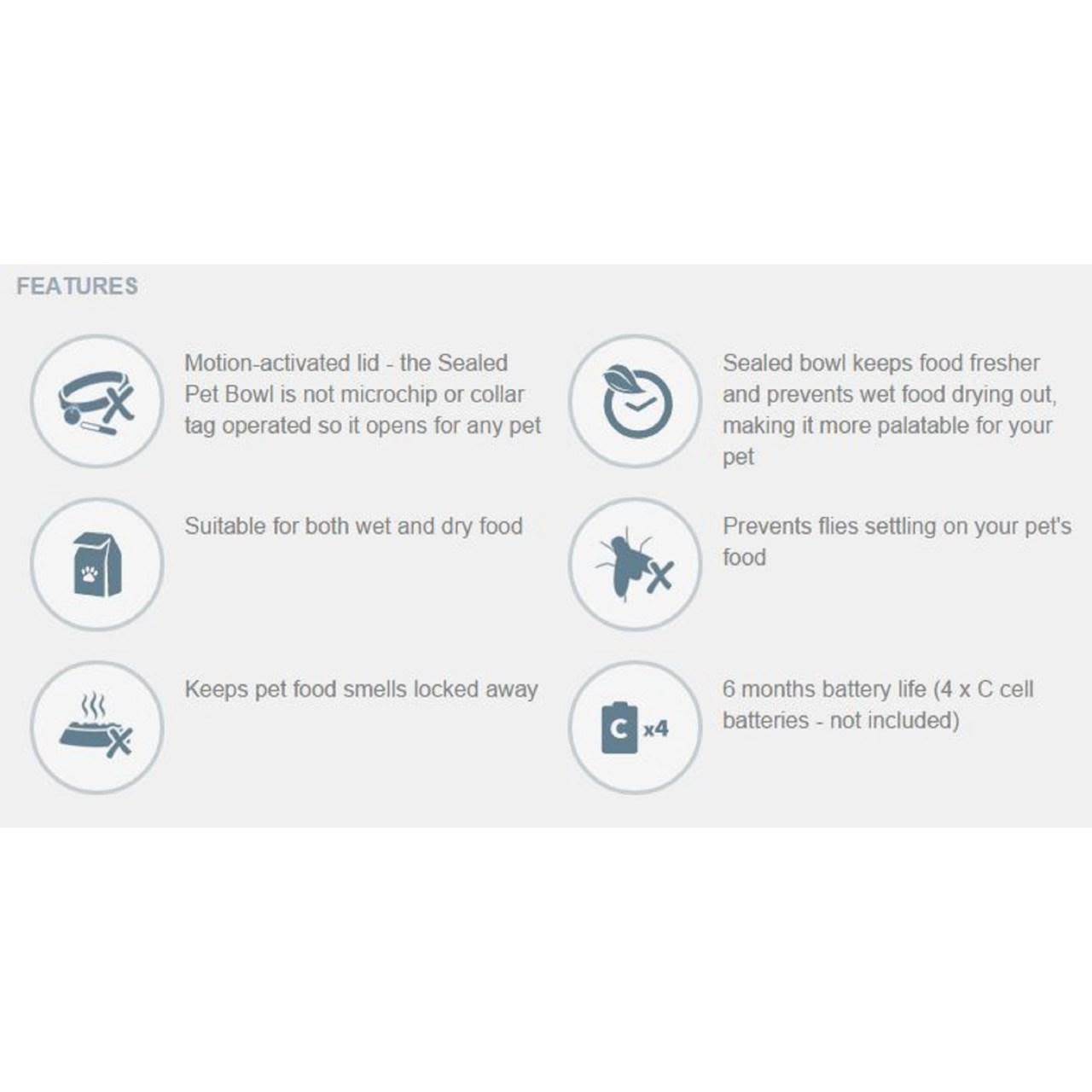 SureFlap SureFeed Sealed Cat Bowl