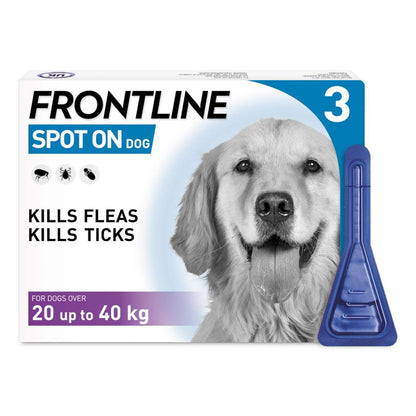 Frontline Spot On Flea & Tick Treatment for Large Dogs (20-40kg)