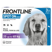 Frontline Spot On Flea & Tick Treatment for Large Dogs (20-40kg)