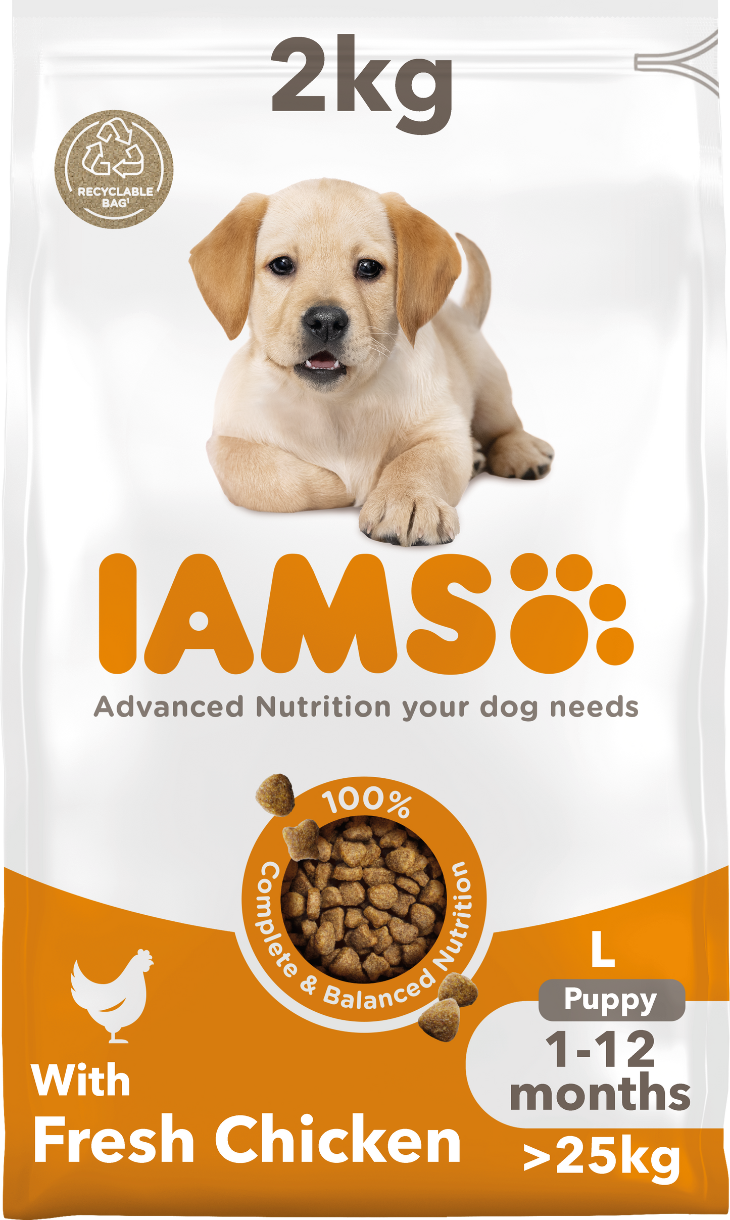 IAMS for Vitality Puppy Food Large Breed with Chicken