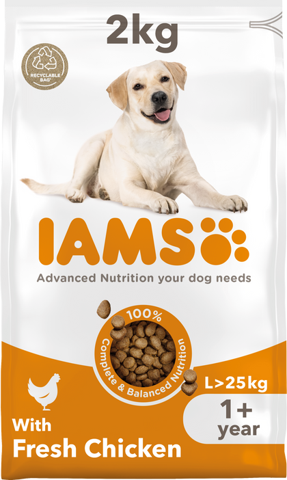 IAMS for Vitality Adult Dog Food Large Breed with Chicken