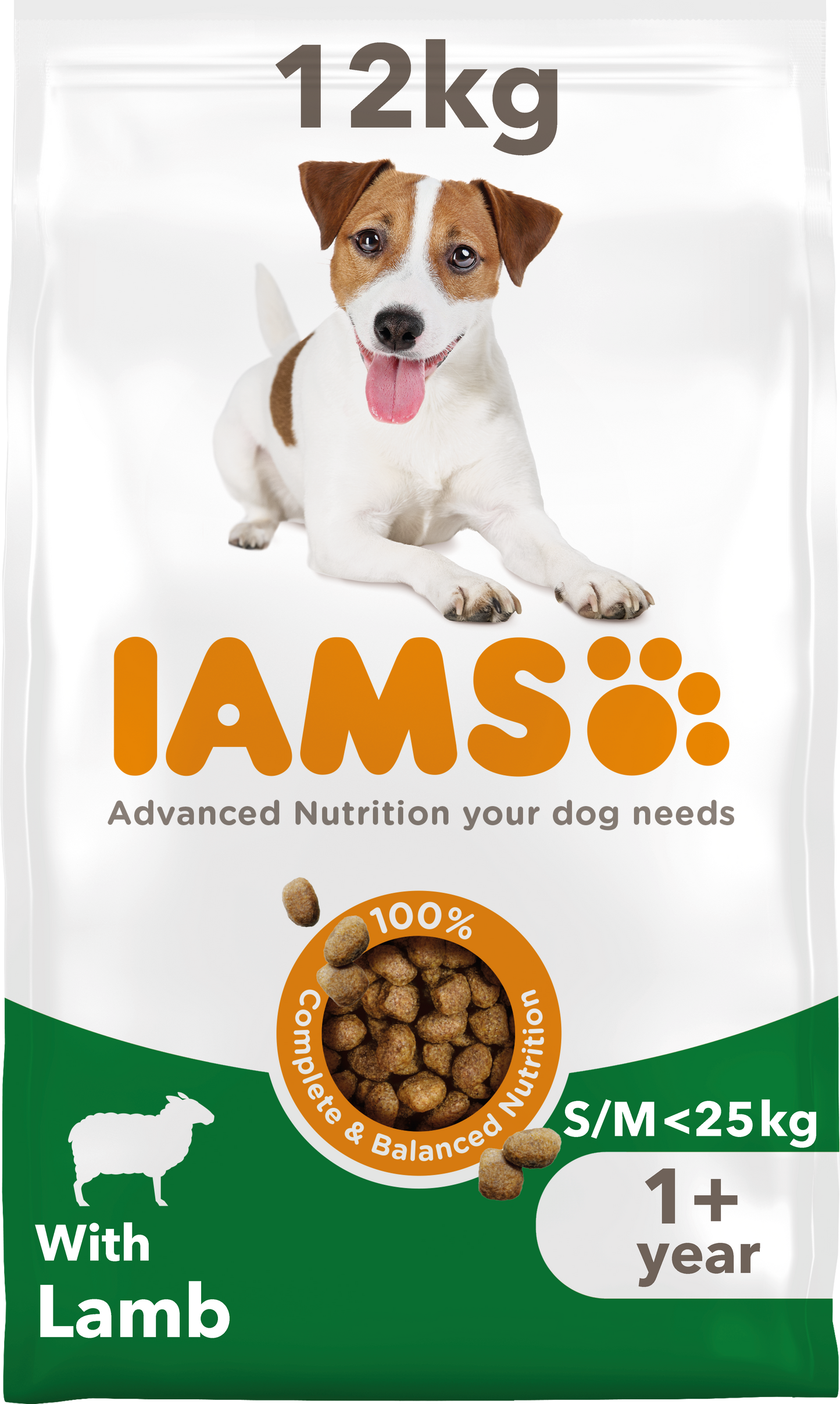 Iams Vitality Adult Small/Medium Breed Dry Dog Food - Lamb