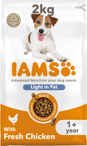 Iams Vitality Adult Light in Fat Dry Dog Food - Chicken