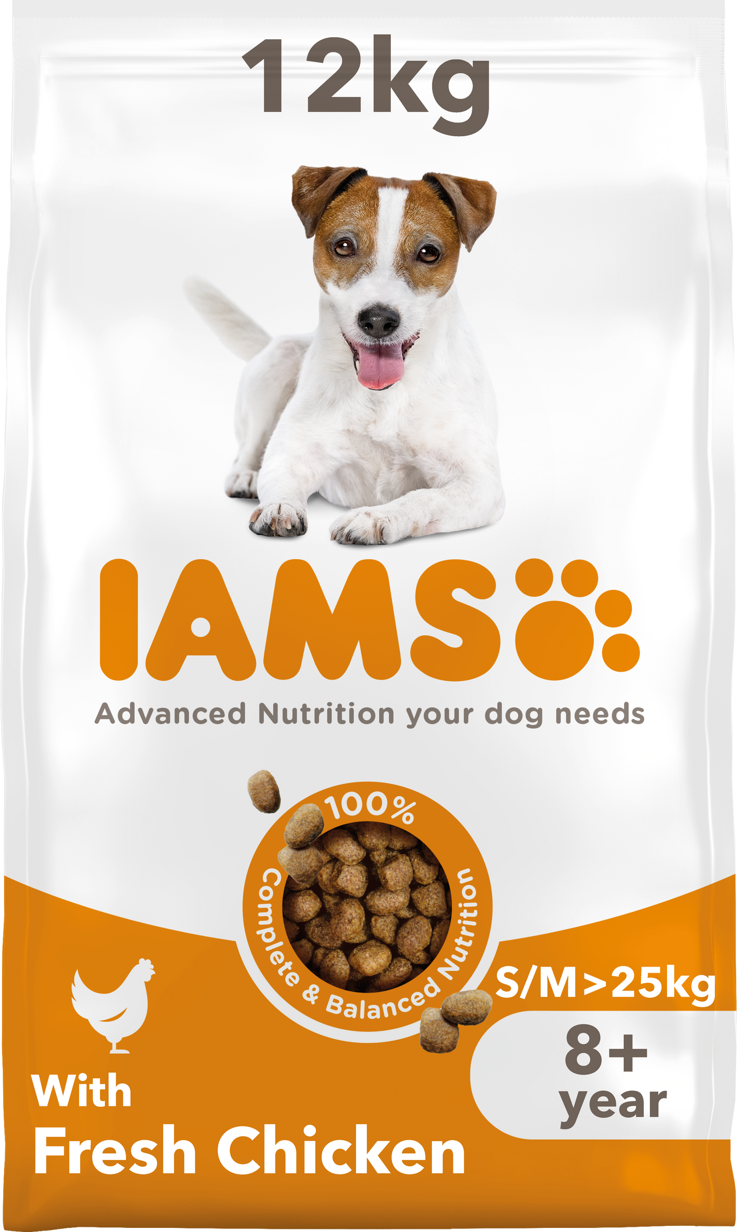 Iams Vitality Senior Small/Medium Breed Dry Dog Food - Chicken