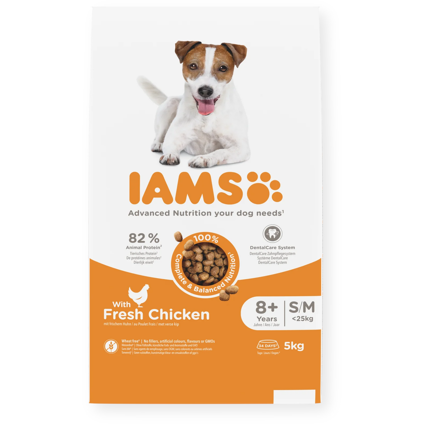 Iams Vitality Senior Small/Medium Breed Dry Dog Food - Chicken