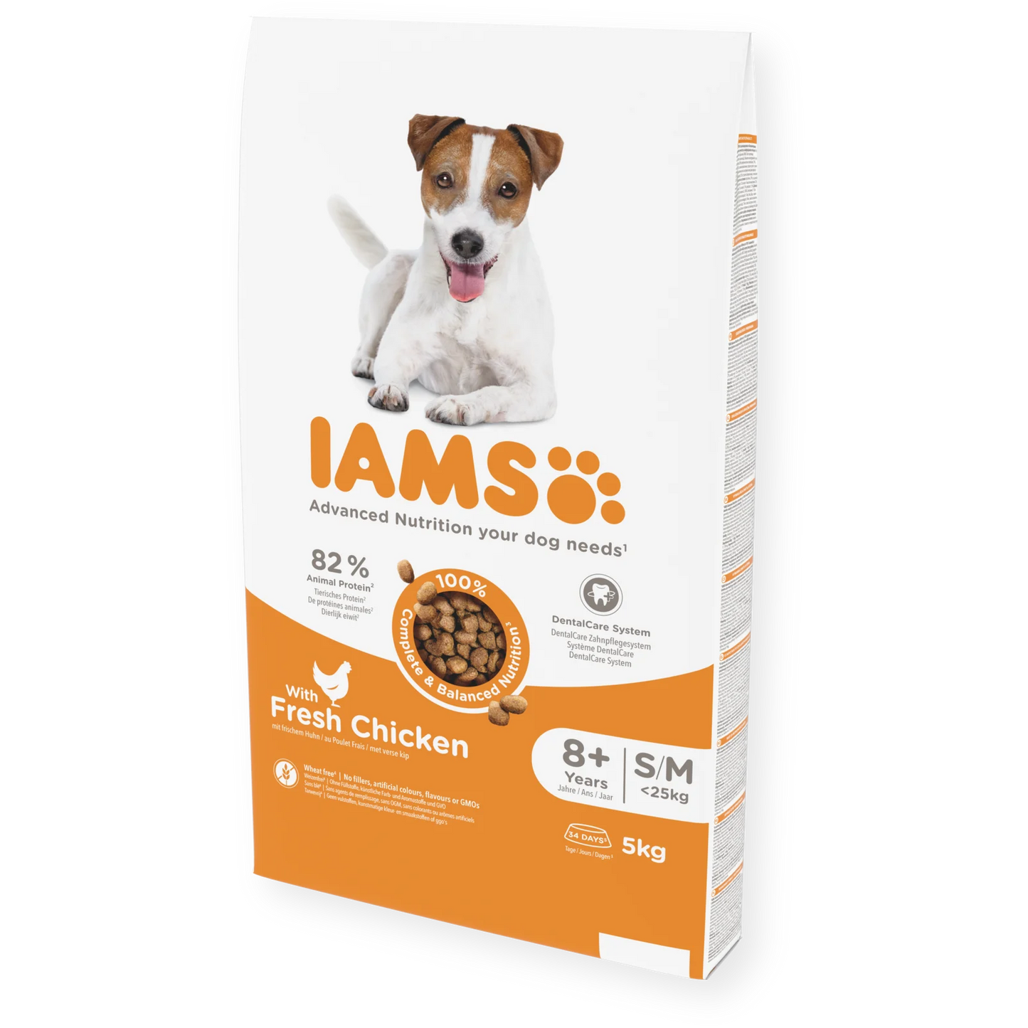 Iams Vitality Senior Small/Medium Breed Dry Dog Food - Chicken