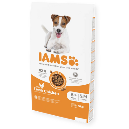 Iams Vitality Senior Small/Medium Breed Dry Dog Food - Chicken