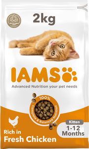 IAMS for Vitality Kitten Food with Chicken