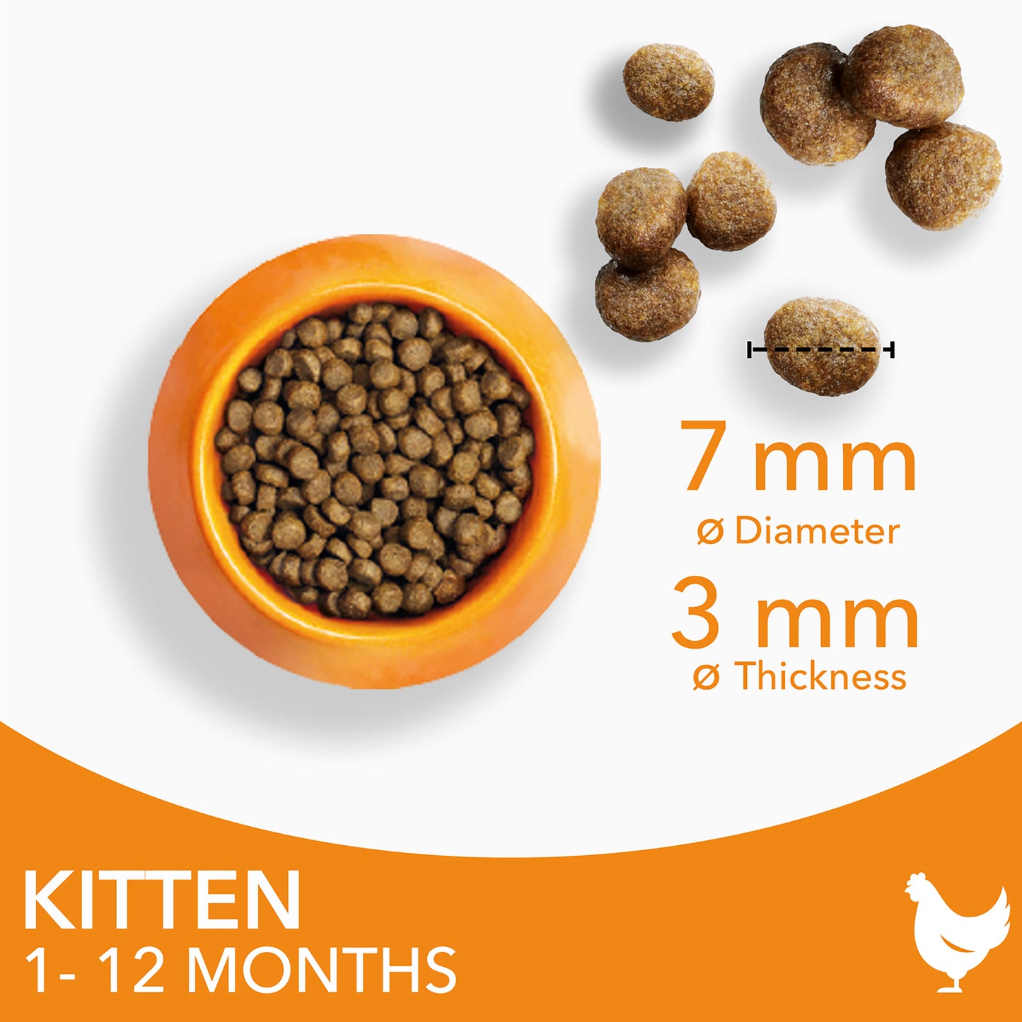 IAMS for Vitality Kitten Food with Chicken