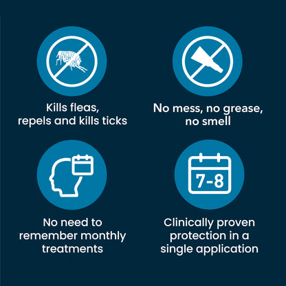 Seresto Flea and Tick Control Collar for Cats (<8kg)