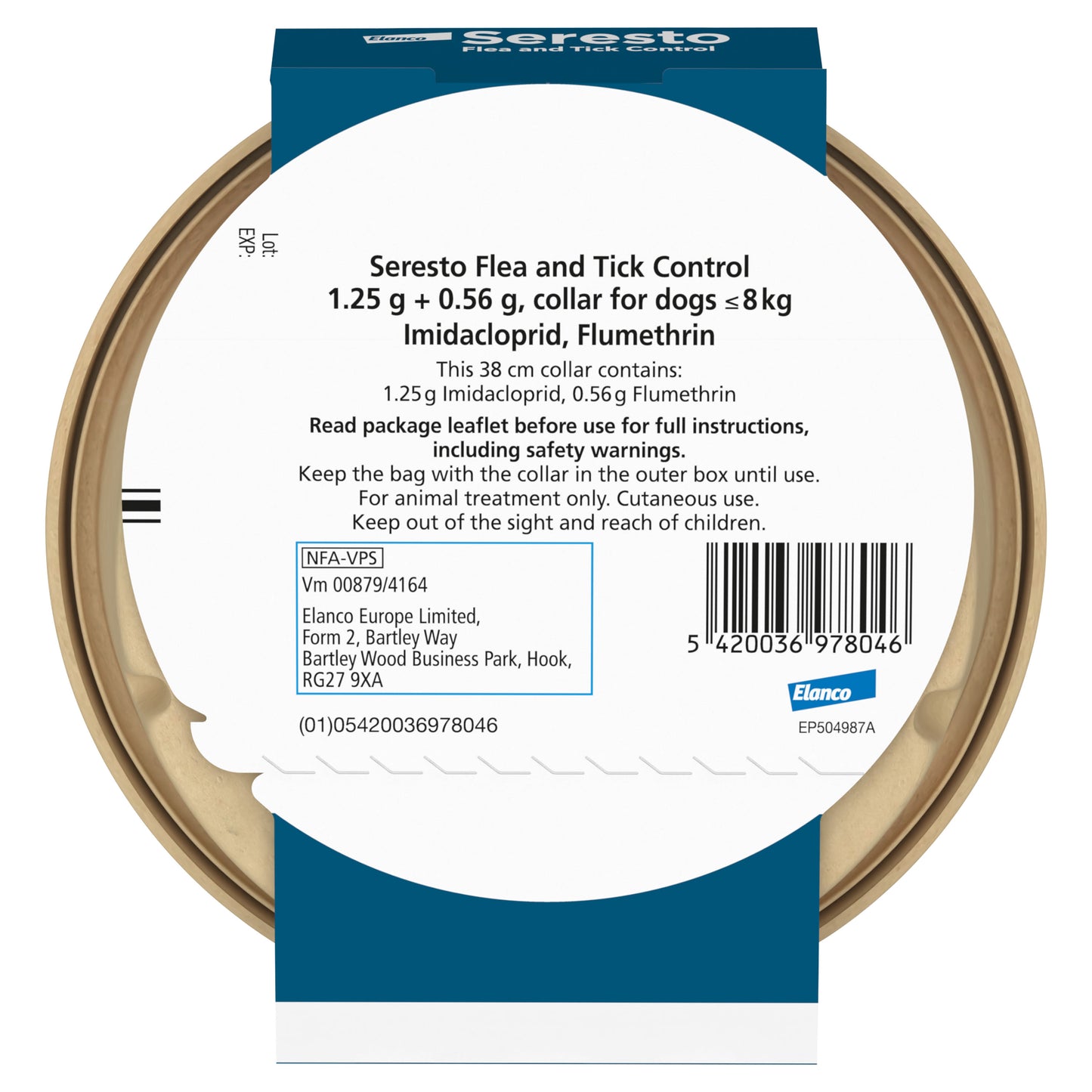 Seresto Flea and Tick Control Collar for Small and Large Dogs