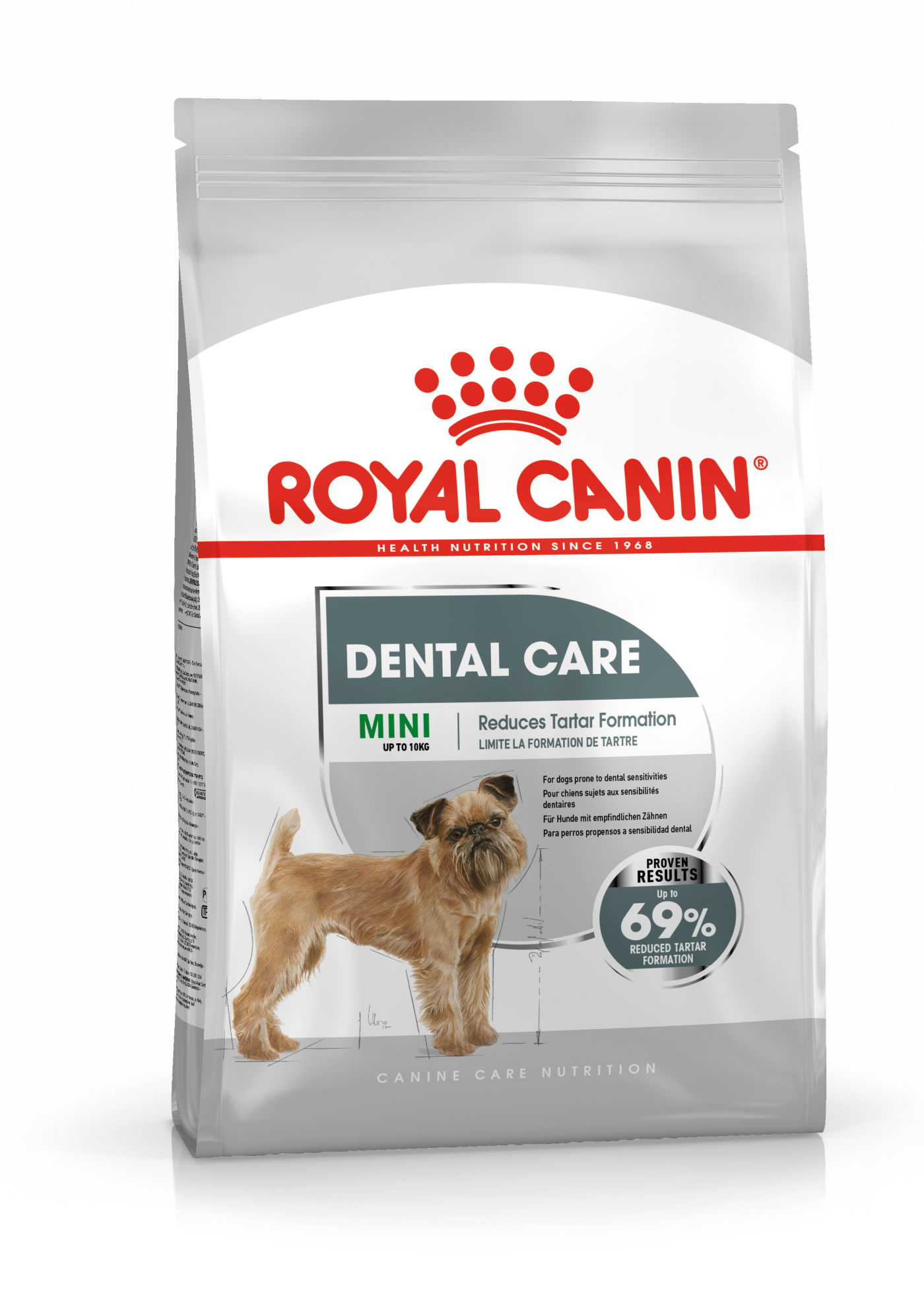 Royal Canin Royal Canin Dental Mini Adult Dry Dog Food pet food packaging