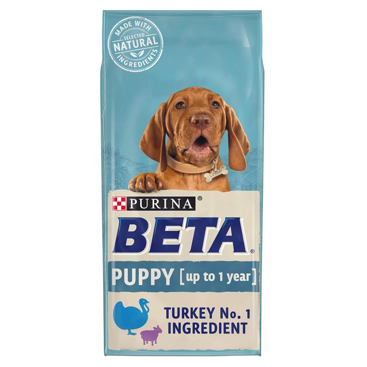 Beta Beta Lamb Turkey Puppy Dry Dog Food pet food packaging