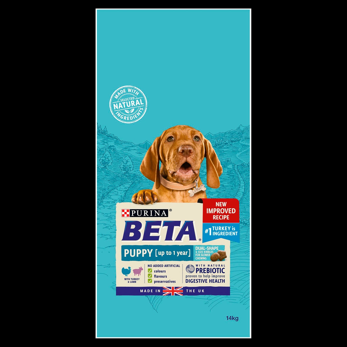 BETA Puppy Turkey & Lamb Dry Dog Food 14kg