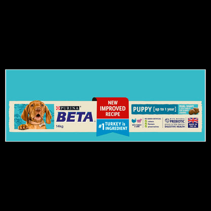 BETA Puppy Turkey & Lamb Dry Dog Food 14kg