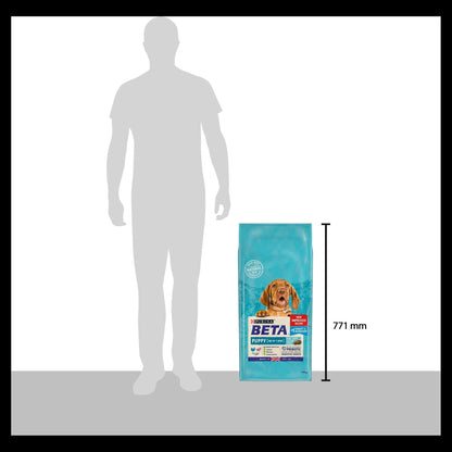 BETA Puppy Turkey & Lamb Dry Dog Food 14kg
