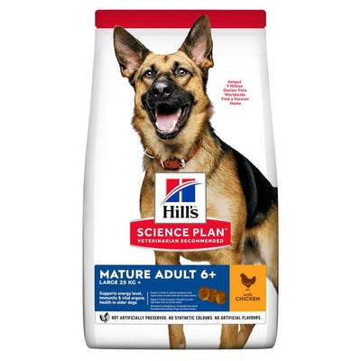 Hill's Hill'S Large Science Plan Chicken Mature Dry pet food packaging