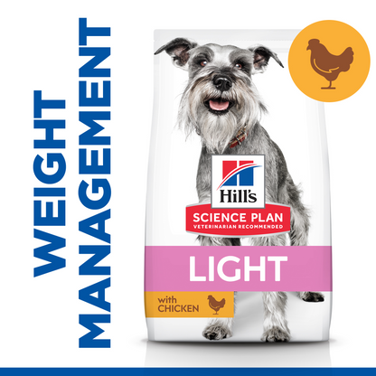 Hill's Science Plan Light Small & Mini Mature Adult 7+ Dry Dog Food - Chicken