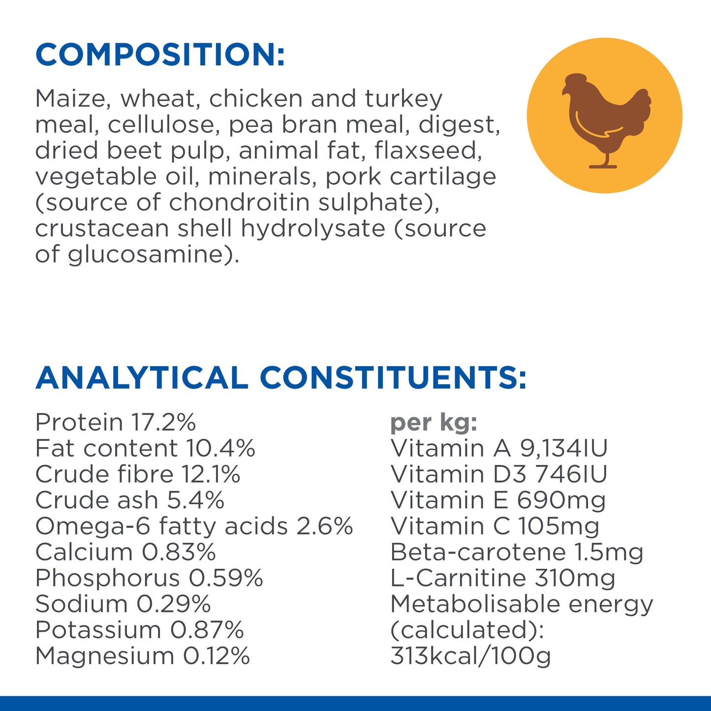 Hill's Science Plan Light Small & Mini Mature Adult 7+ Dry Dog Food - Chicken