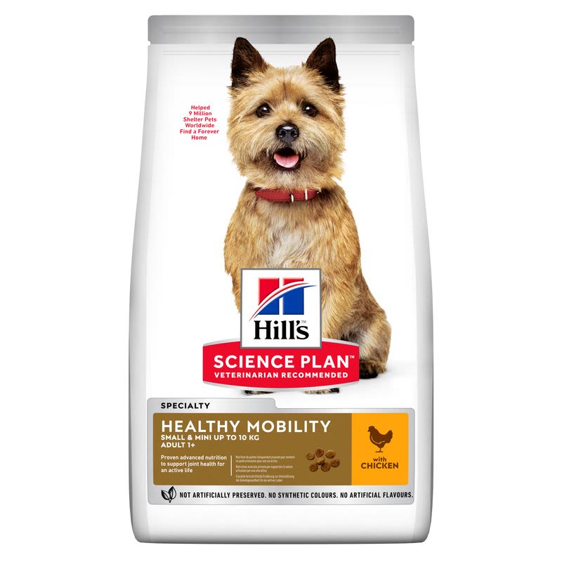 Hill's Hill'S Science Plan Mobility Adult1 Chicken Adult Dry Dog Food pet food packaging