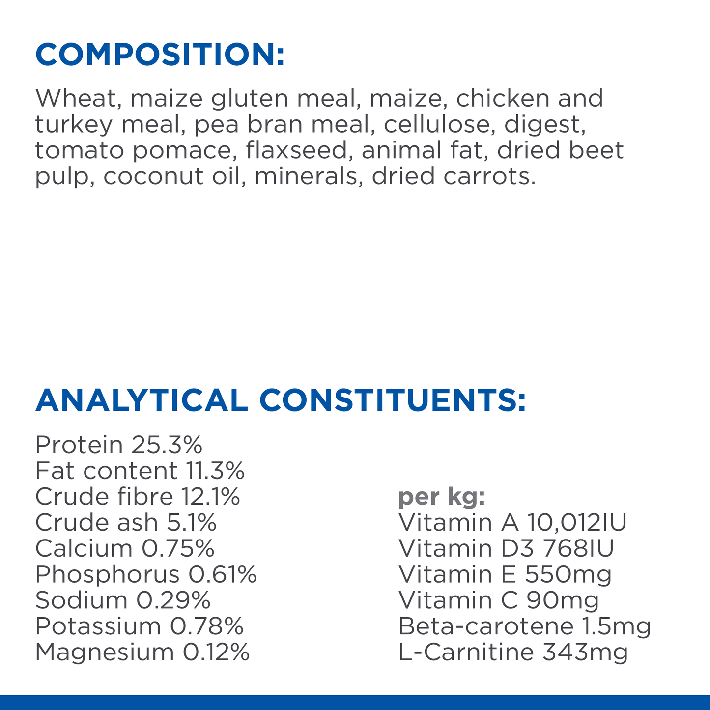 Hill's Science Plan Perfect Weight Medium Adult 1+ Dry Dog Food - Chicken
