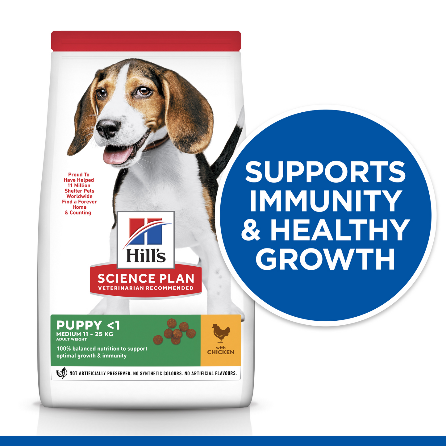 Hill's Science Plan Medium Puppy <1 Dry Dog Food - Chicken