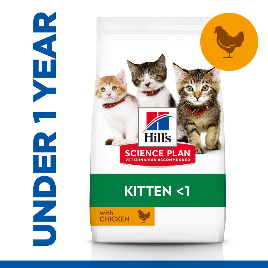 Hill's Science Plan Kitten <1 Dry Cat Food - Chicken