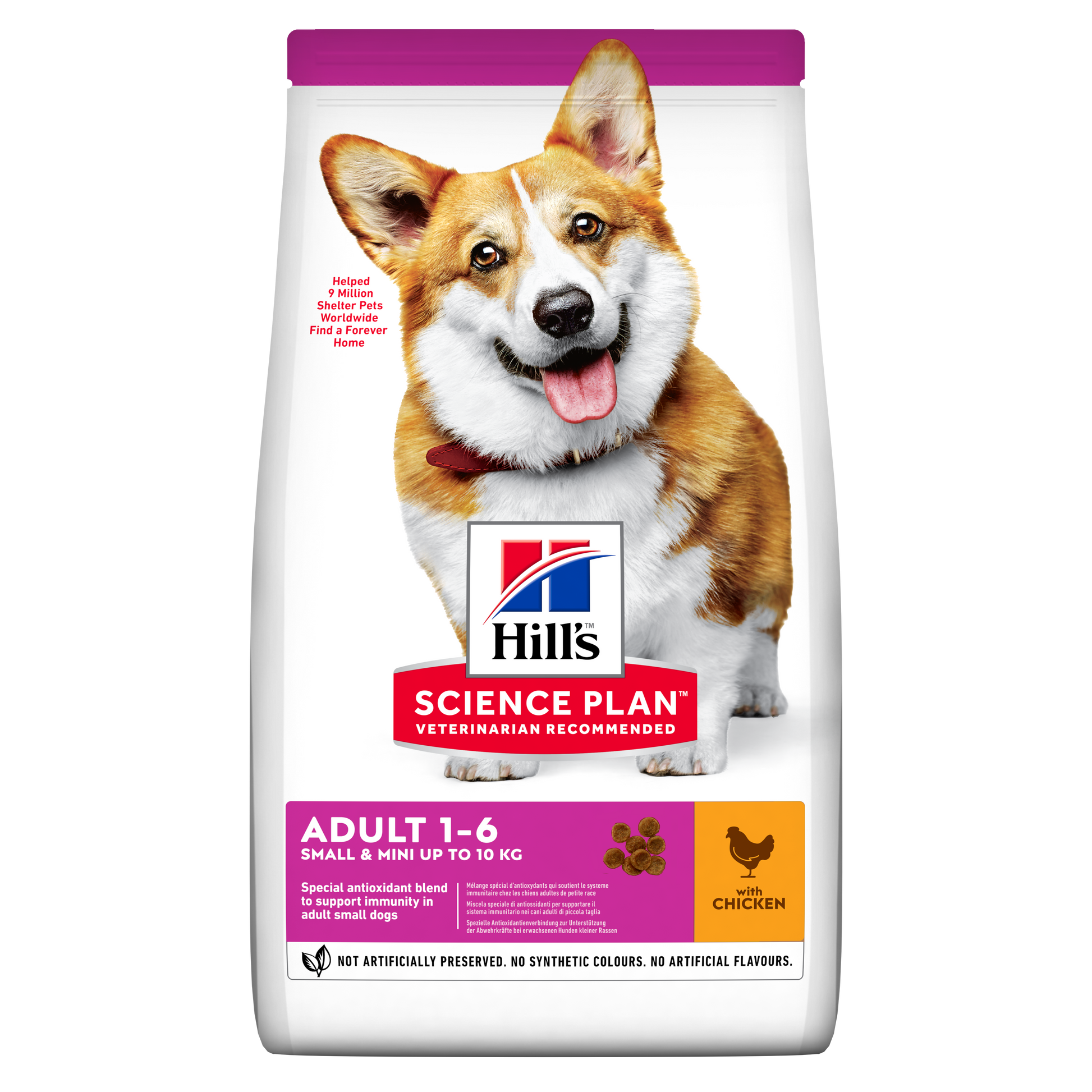 Hill's Hill'S Science Plan Adult1 Chicken Turkey Adult Dry Dog Food pet food packaging