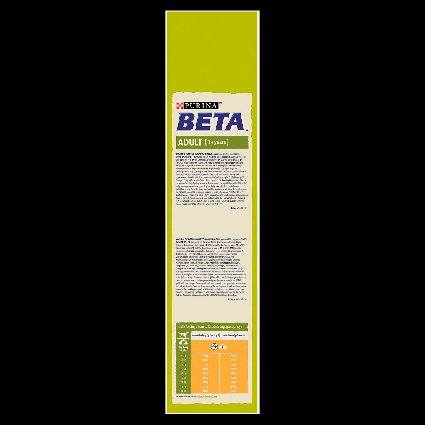 BETA Adult Dry Dog Food - Chicken